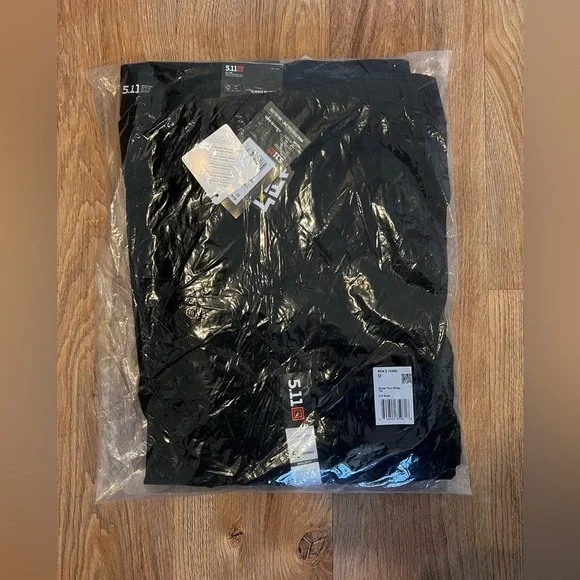 NWT Plus Sz 5.11 Tactical Stryke Pants With Flex Unhemmed Black Size 52 - Picture 5 of 7